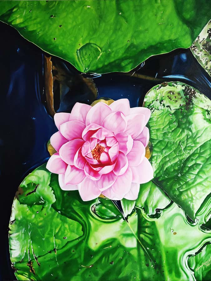 Water-Lily-Oil-Painting-Complete-Harshpreet-Kaur-Fine-Artist-Victoria-BC.jpg