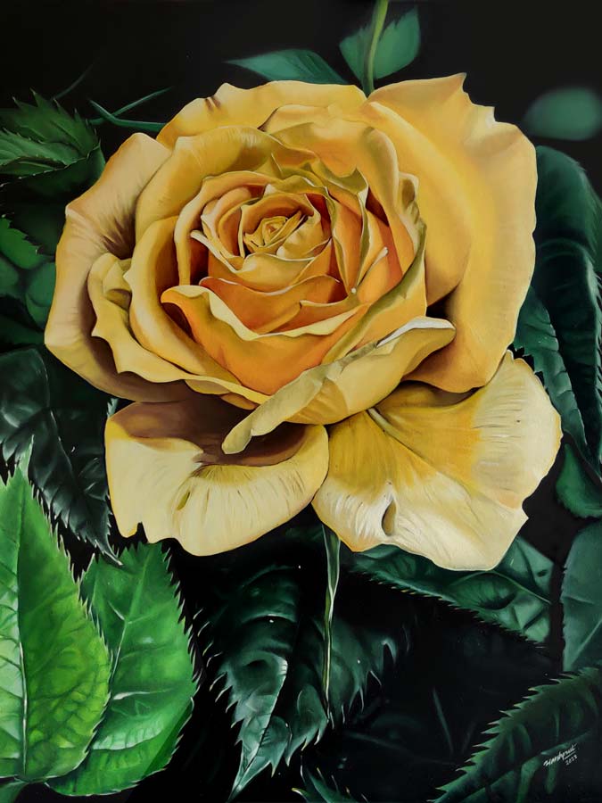 Yellow-Rose-22x28-Artist-Harshpreet-Kaur-Botanical-Flowers-Oil-Painting.jpg