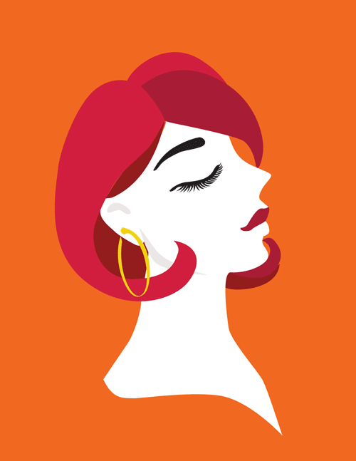 Orange-girl-digital-art-print-Harshpreet-Kaur.png