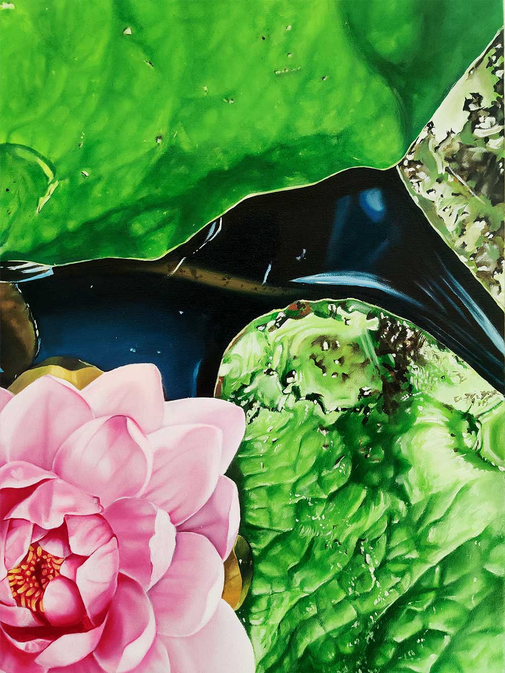 Water-Lily-Oil-Painting-Complete-Harshpreet-Kaur-Fine-Artist-Victoria-BC-New-York.jpg